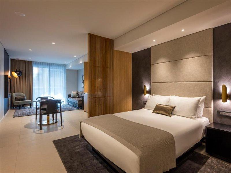 Skye Suites シドニー エクステリア 写真 A bedroom at the hotel