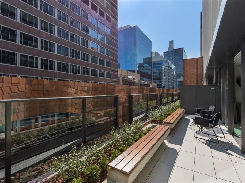 Skye Suites シドニー エクステリア 写真 The rooftop garden