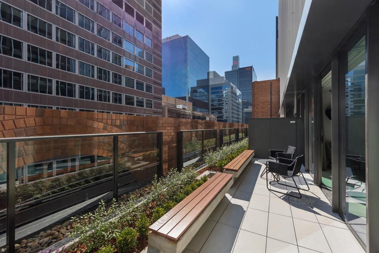 Skye Suites シドニー エクステリア 写真 The rooftop garden